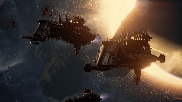 An Imperial Fleet entering the game.