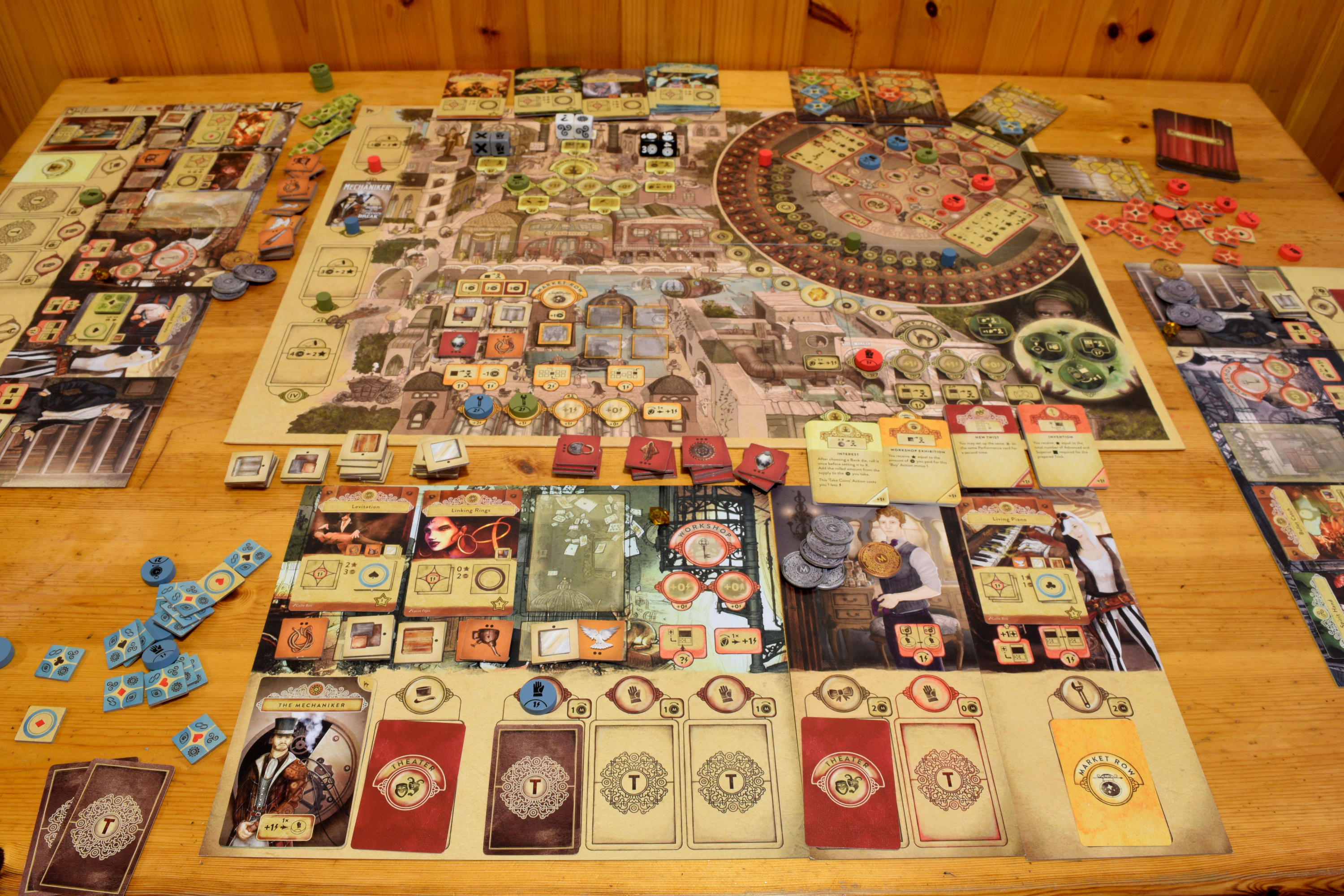 TRICKERION ボードゲーム Amazon.com: Mindclash Games Trickerion - Legends of Illusion Base