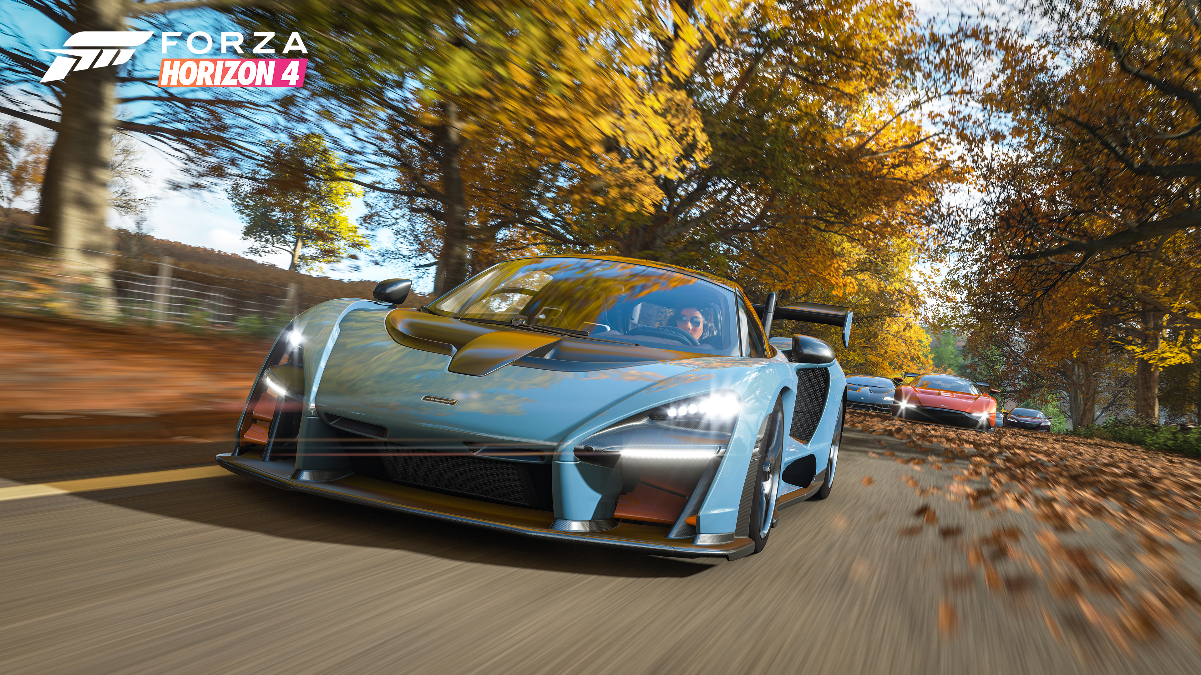 Forza Horizon 4 Senna in the Autumn looks amazing.