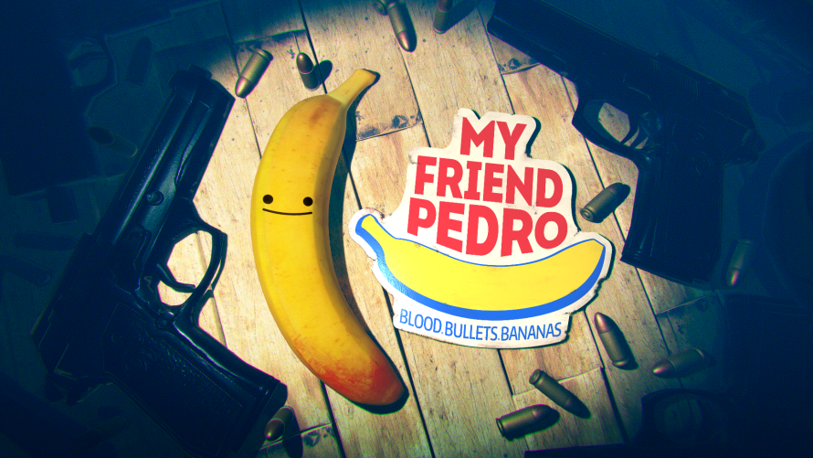 The official logo and artwork for My Friend Pedro