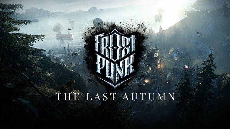 The official Frostpunk: The Last Autumn DLC logo