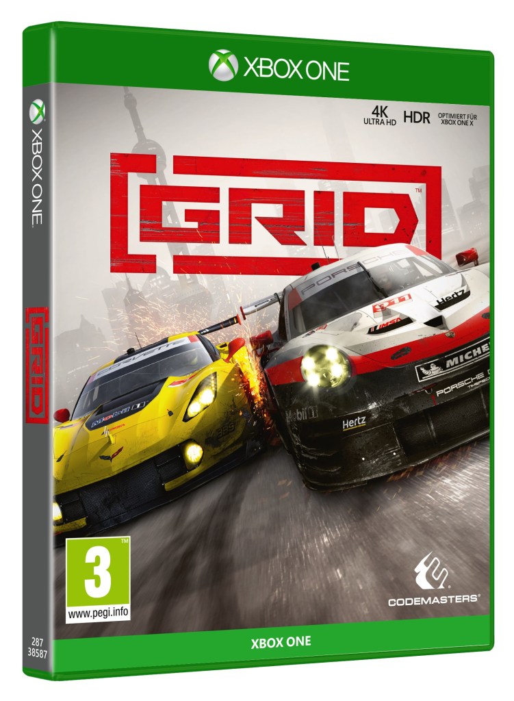 Grid official Xbox One edition box art.
