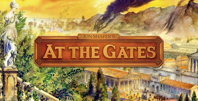 The official logo for Jon Shafer's At The Gates