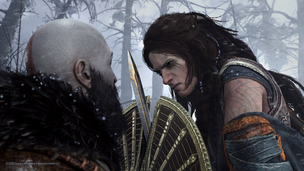 Freya is out for revenge against Kratos after the events of God of War in 2018