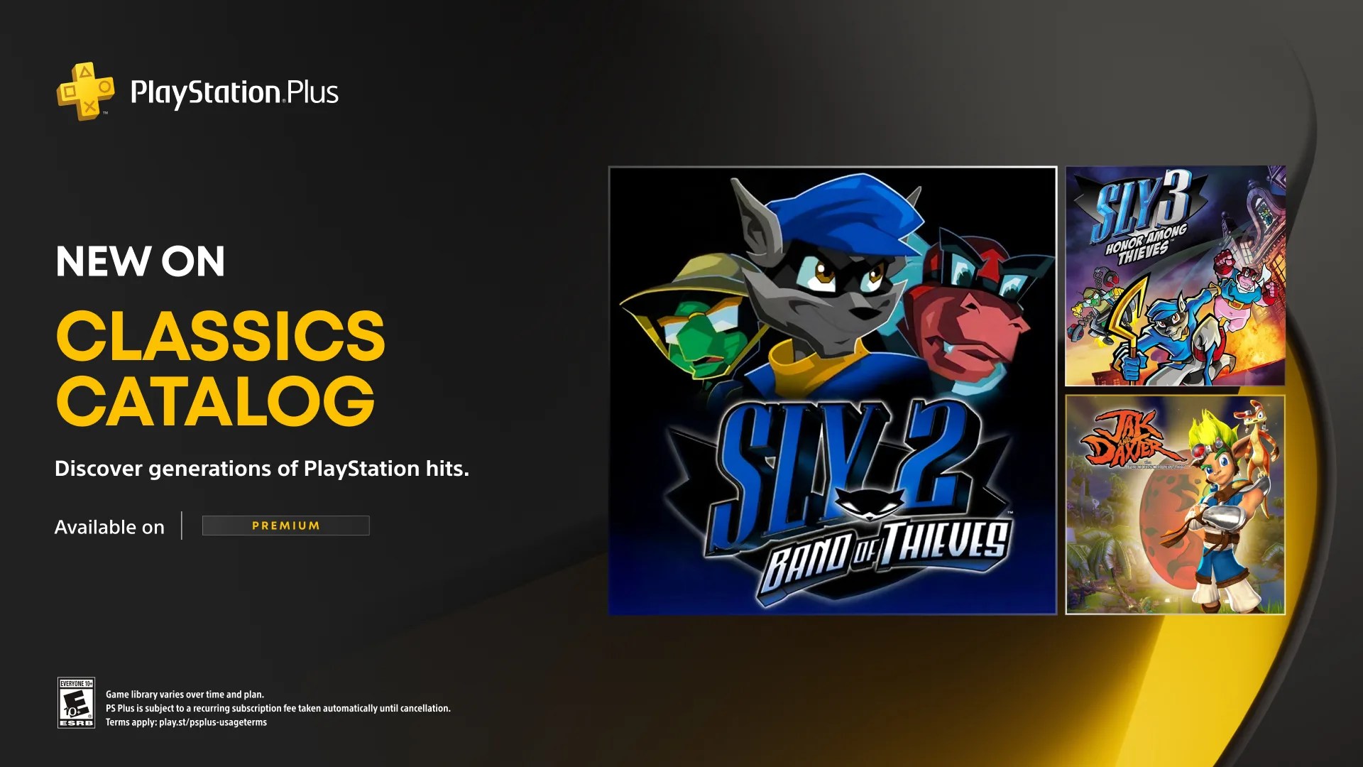 December’s new PlayStation Plus Classics brings more Sly Cooper games, along with Jak & Daxter