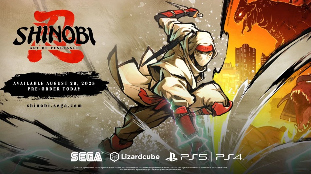 SEGA Announces New Shinobi&nbsp;Game