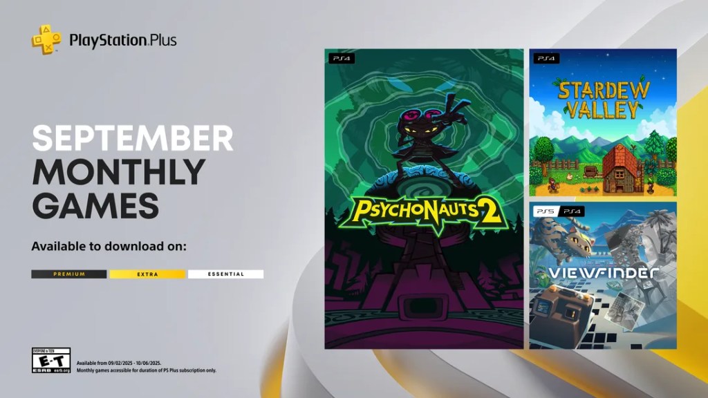 Here’s Your Free PlayStation Plus Essential Monthly Games For September,&nbsp;2025