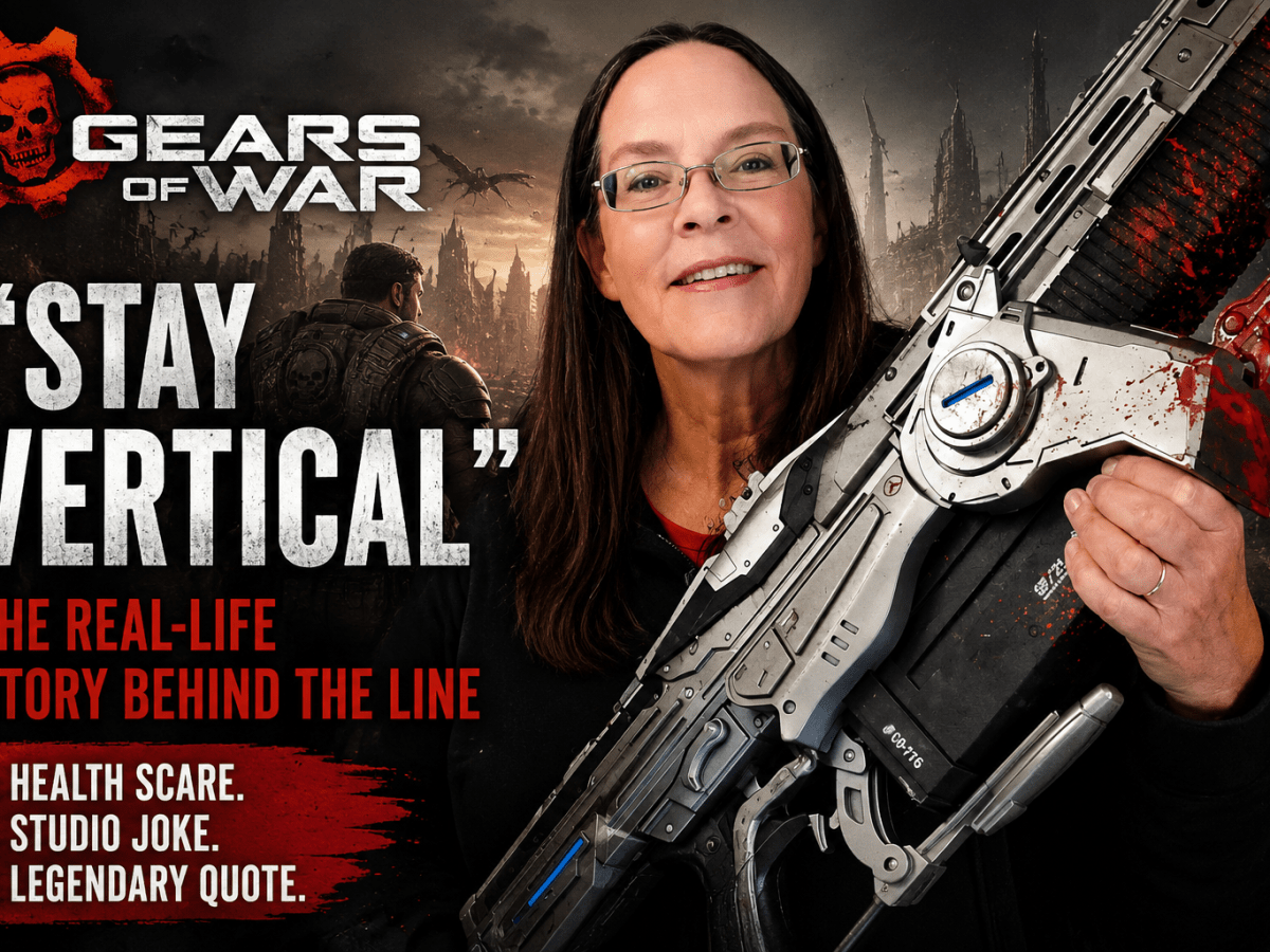 Gears Of War’s “Stay Vertical” Was Inspired By A Real-Life Health&nbsp;Scare
