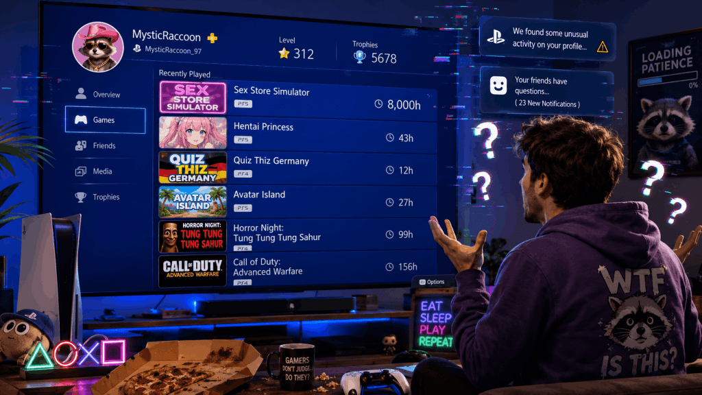 PlayStation Users Are Finding Random Games On Their Profiles – Is It A Security Issue?