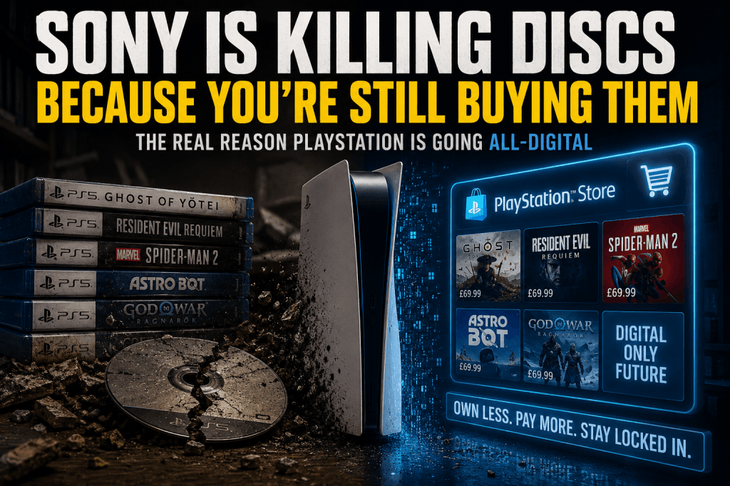 Sony Isn’t Killing Discs Because Nobody Buys Them — It’s Killing Them Because People Still&nbsp;Do