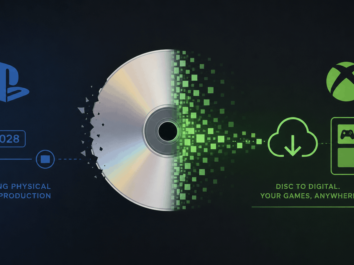 Microsoft’s Reported Disc-To-Digital Xbox Plan Makes Sony’s Physical Media Exit Look Even&nbsp;Colder
