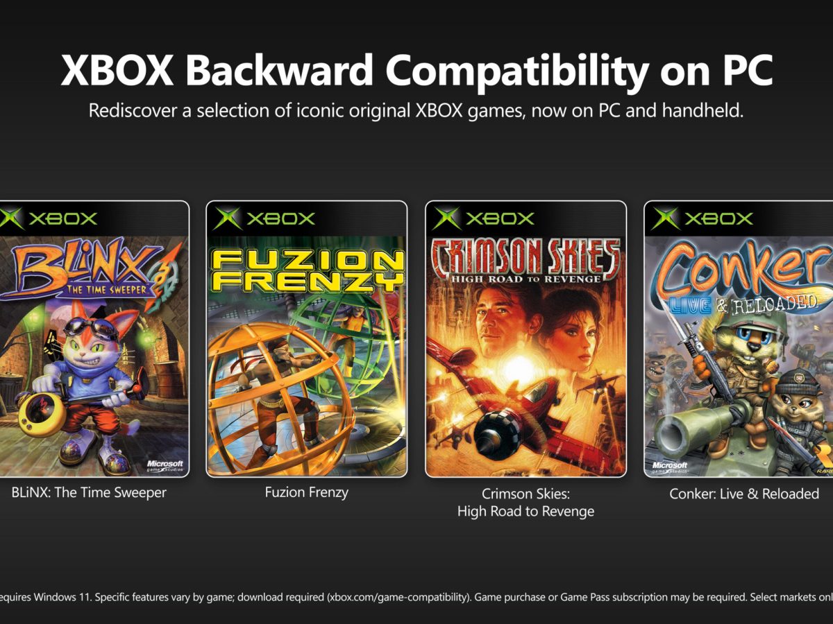 You Can Now Play Some Original Xbox Games On PC Via Backwards&nbsp;Compatibility