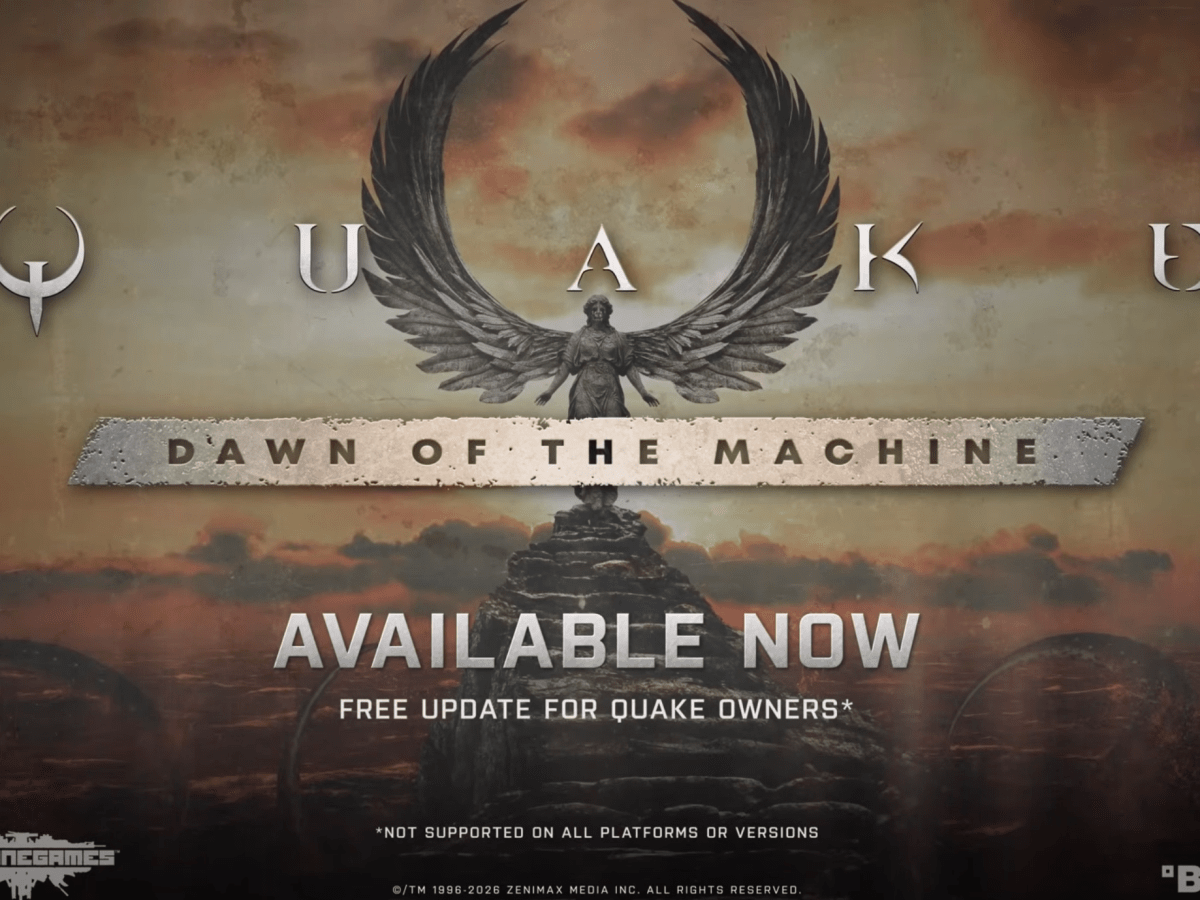 Quake: Dawn Of The Machine Announced By MachineGames And ID&nbsp;Software